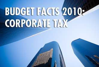 Budget facts corporate tax