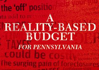 Reality Based Budget