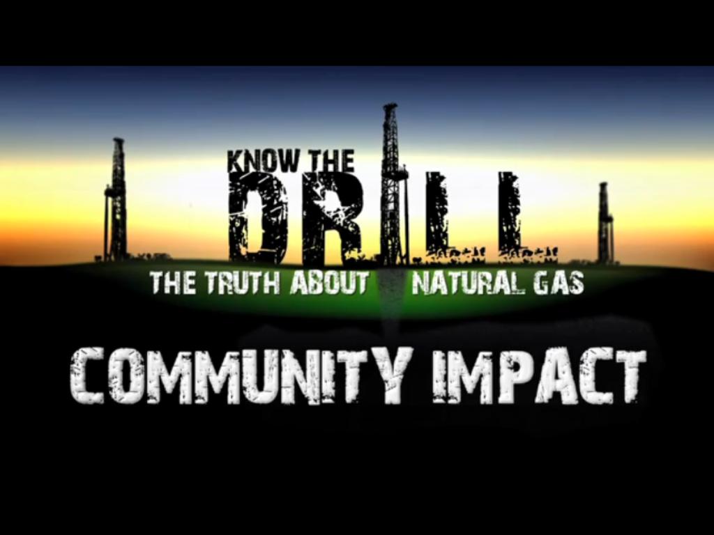 Natural Gas Community Impact